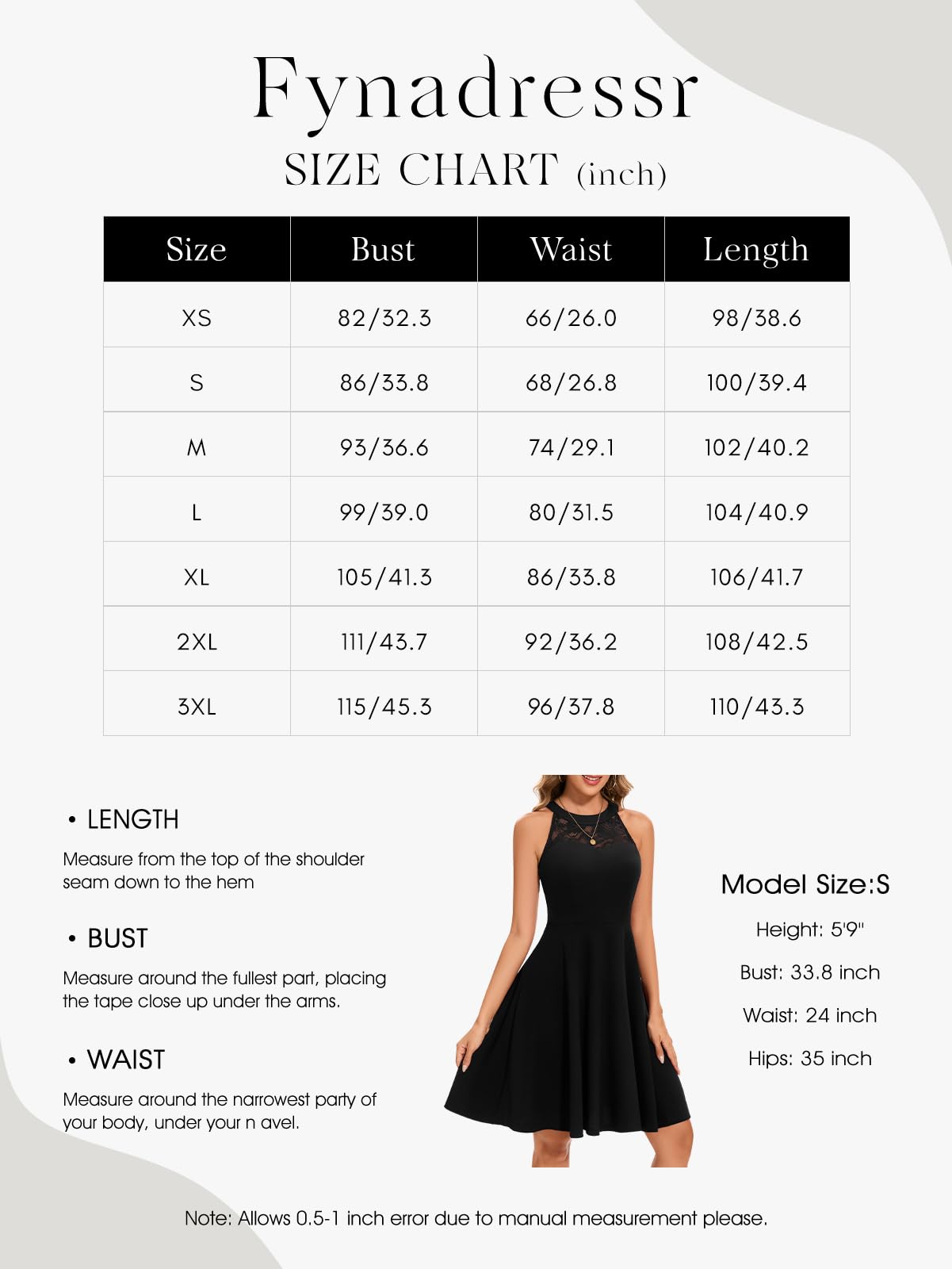 Fynadressr Cocktail Party Wedding Guest Dress Evening Party 2025 Summer Short Prom Dress Black M