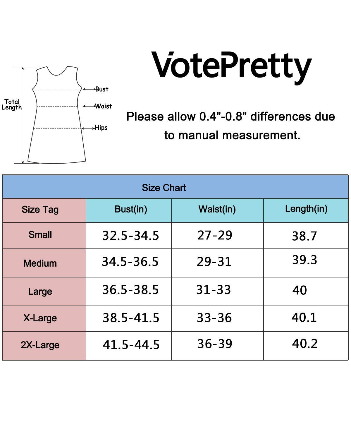 VOTEPRETTY Womens Summer Dresses White Beach Dress Tie Front Strappy Sundress with Pockets for Party Vacation