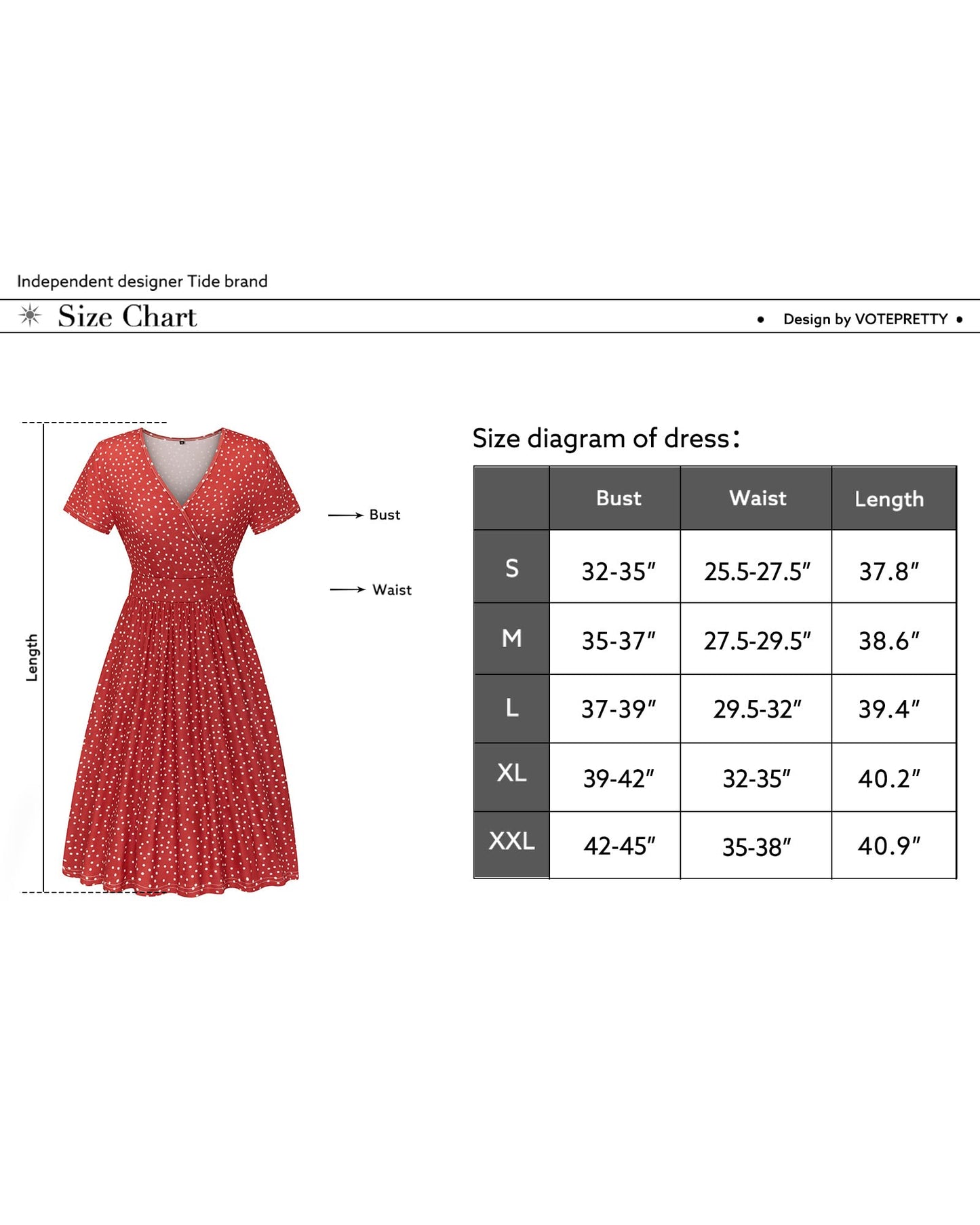 VOTEPRETTY Women's Short Sleeve V Neck Wrap Summer Dress Casual Floral Beach Sundress with Pockets(Floral13,L)